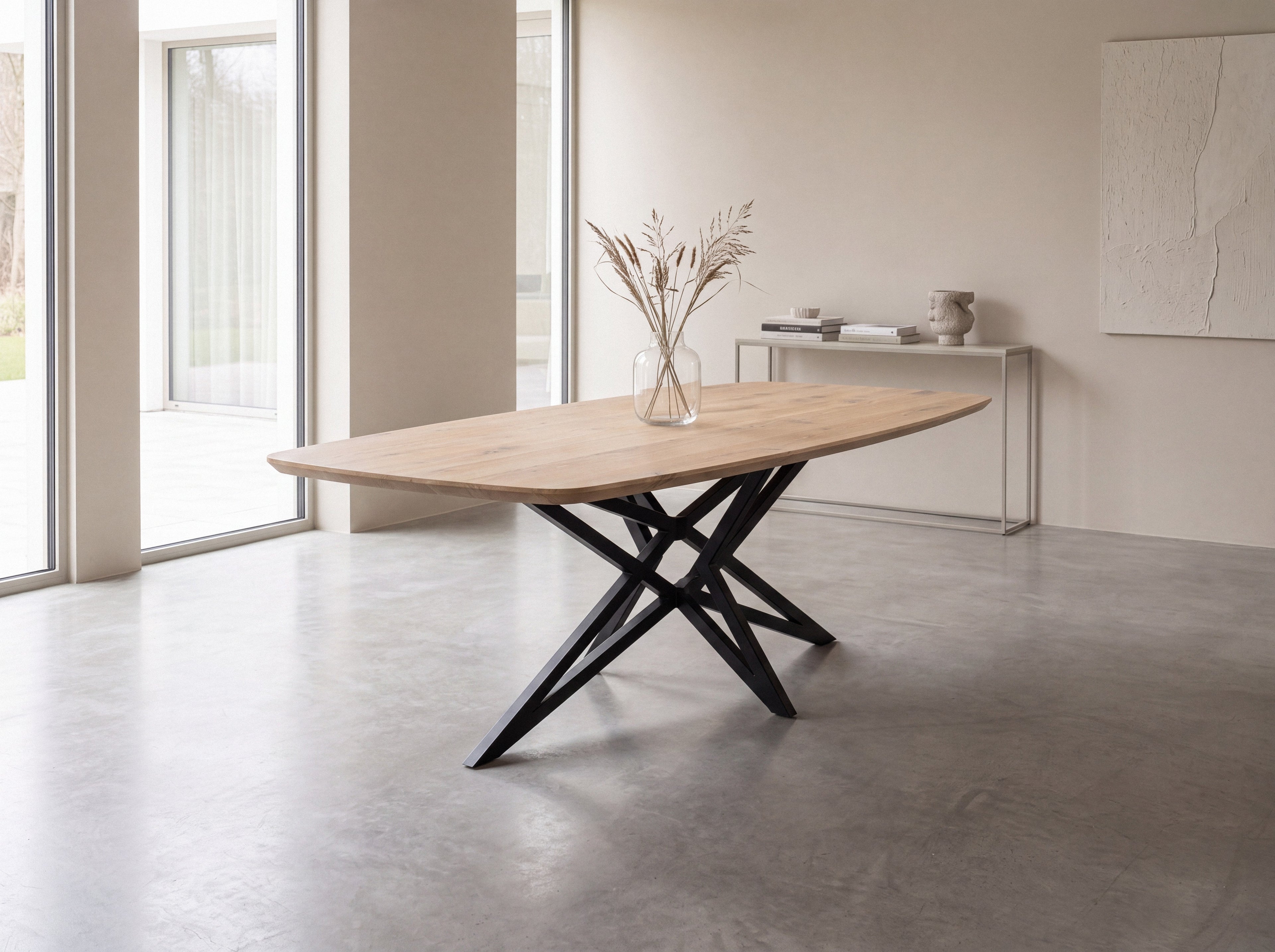 Deens ovale eiken eettafel Merete
