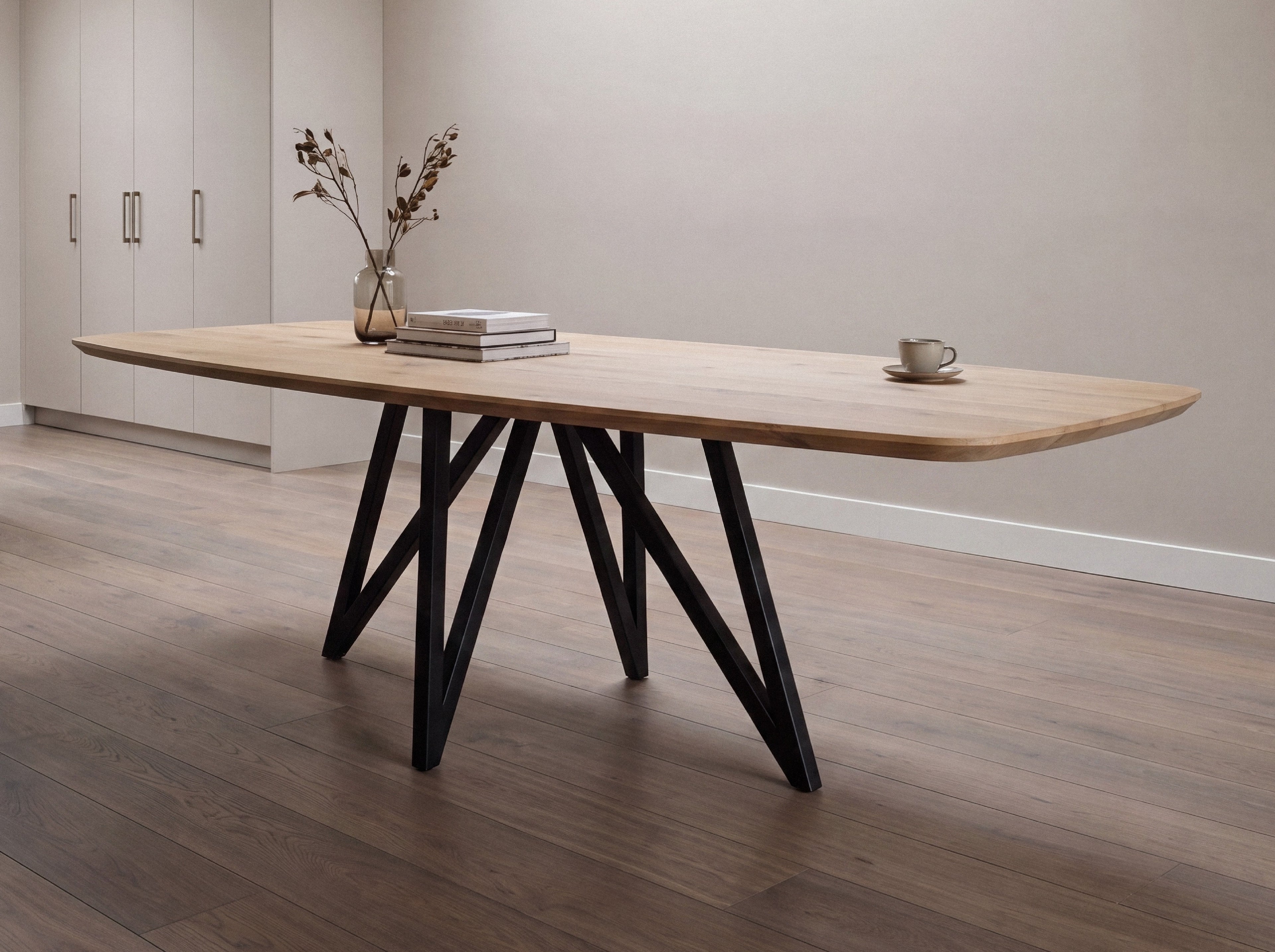 Deens ovale eiken eettafel Veslemoy