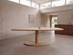 Deens ovale eiken eettafel Bodie