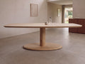 Deens ovale eiken eettafel Bodie