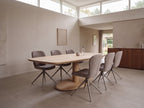 Deens ovale eiken eettafel Bodie