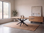 Deens ovale eiken eettafel Henrik