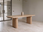 Deens ovale eiken eettafel Vita