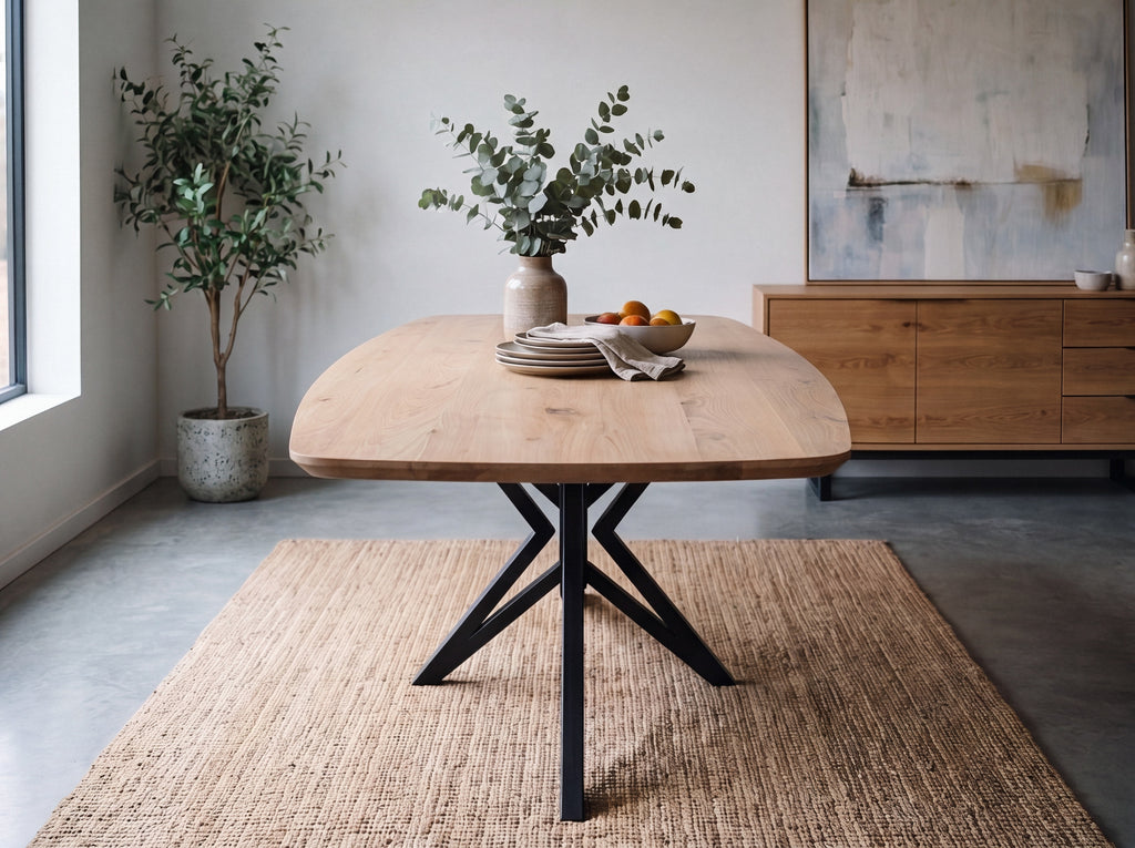 Deens ovale eiken eettafel Merete