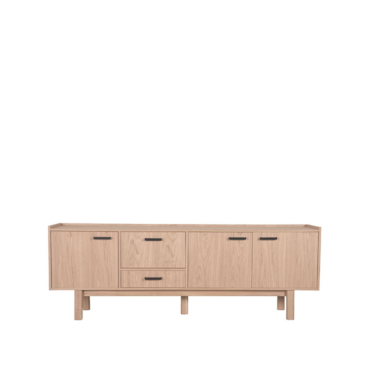 Eiken dressoir Cali naturel 220cm