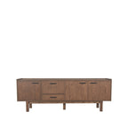 Eiken dressoir Cali smoked 220cm