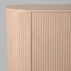 Eiken dressoir Oliva naturel 220cm