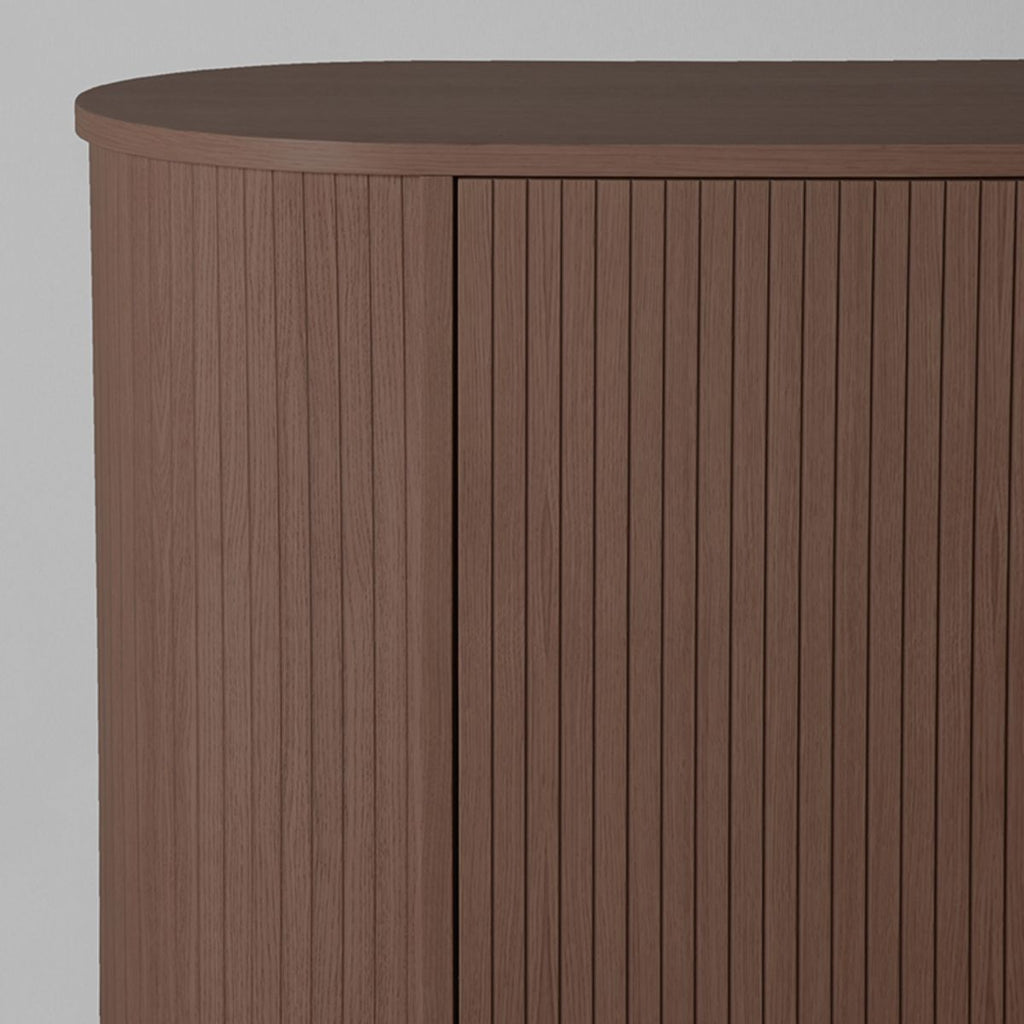 Eiken dressoir Oliva walnoot 180cm
