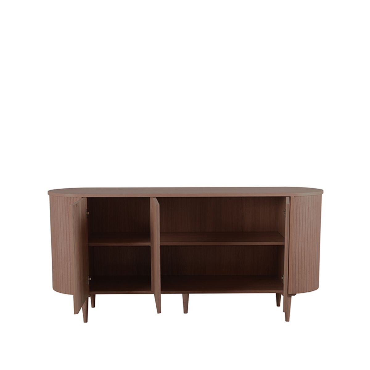 Eiken dressoir Oliva walnoot 180cm