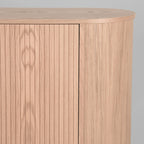 Eiken dressoir Oliva naturel 220cm