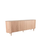 Eiken dressoir Oliva naturel 220cm
