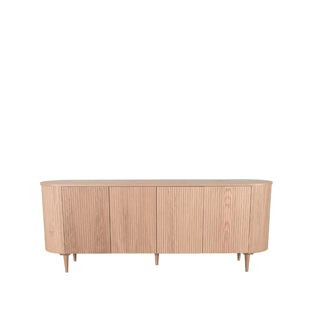 Eiken dressoir Oliva naturel 220cm