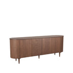 Eiken dressoir Oliva walnoot 220cm