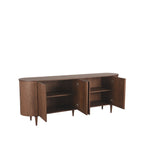 Eiken dressoir Oliva walnoot 220cm