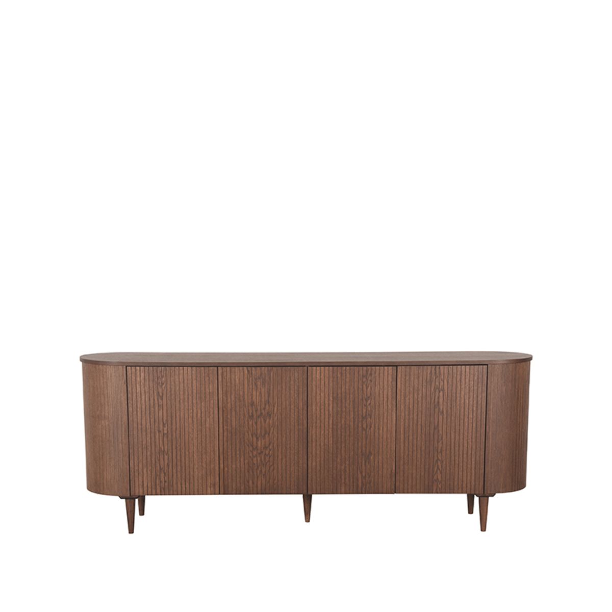 Eiken dressoir Oliva walnoot 220cm