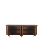 Eiken dressoir Oliva walnoot 220cm