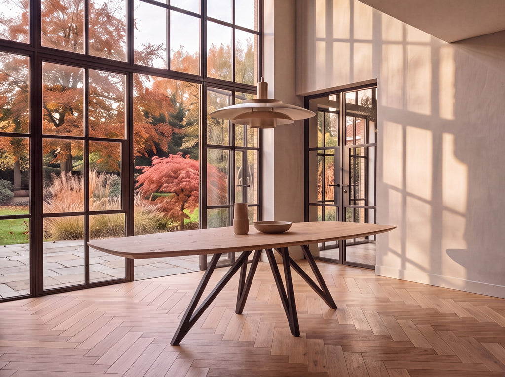 Zweeds ovale eiken eettafel Bjarni