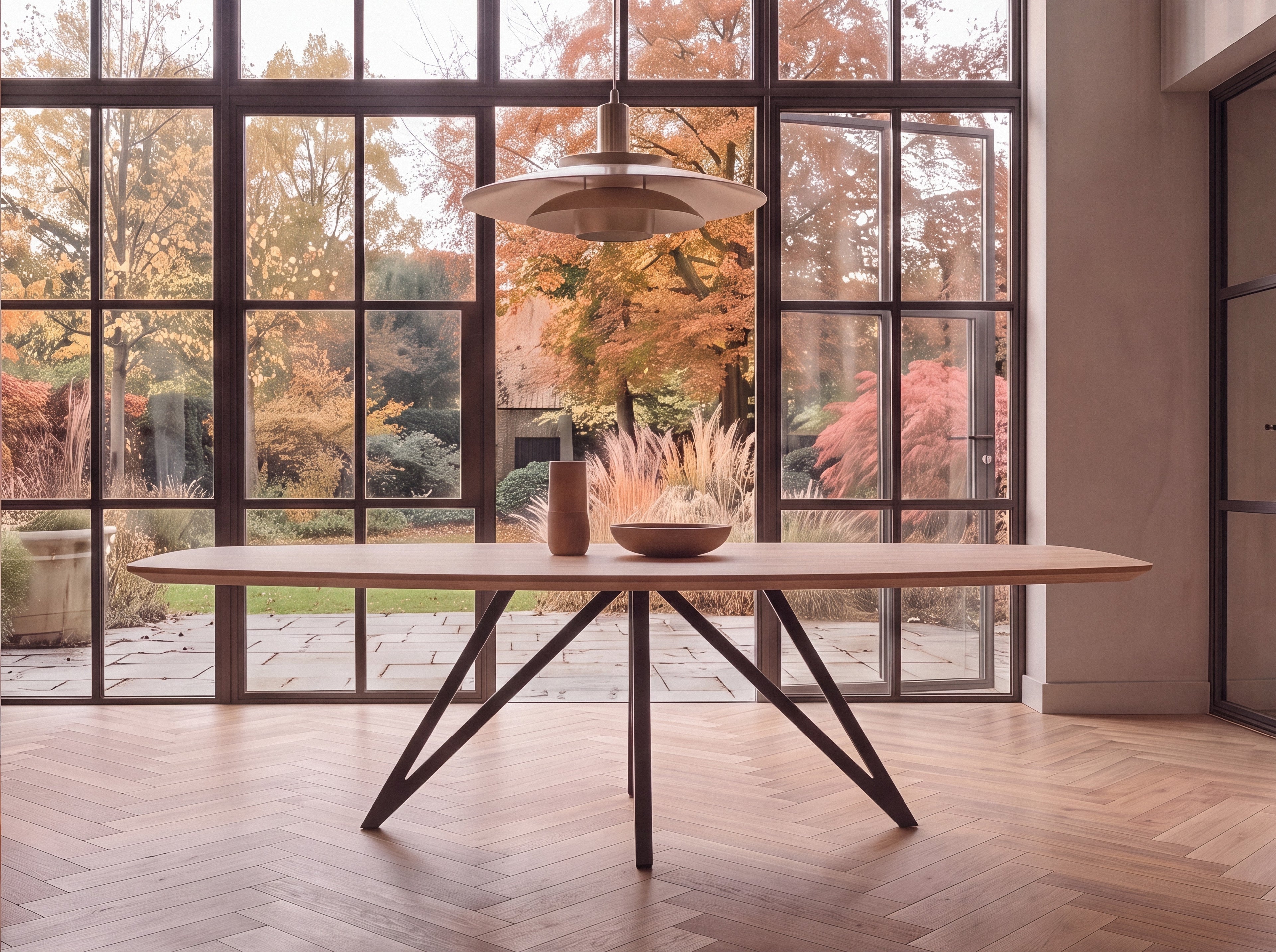 Zweeds ovale eiken eettafel Bjarni