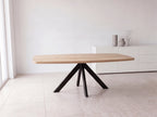 Deens ovale eiken eettafel Laure