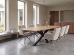 Deens ovale eiken eettafel Thora