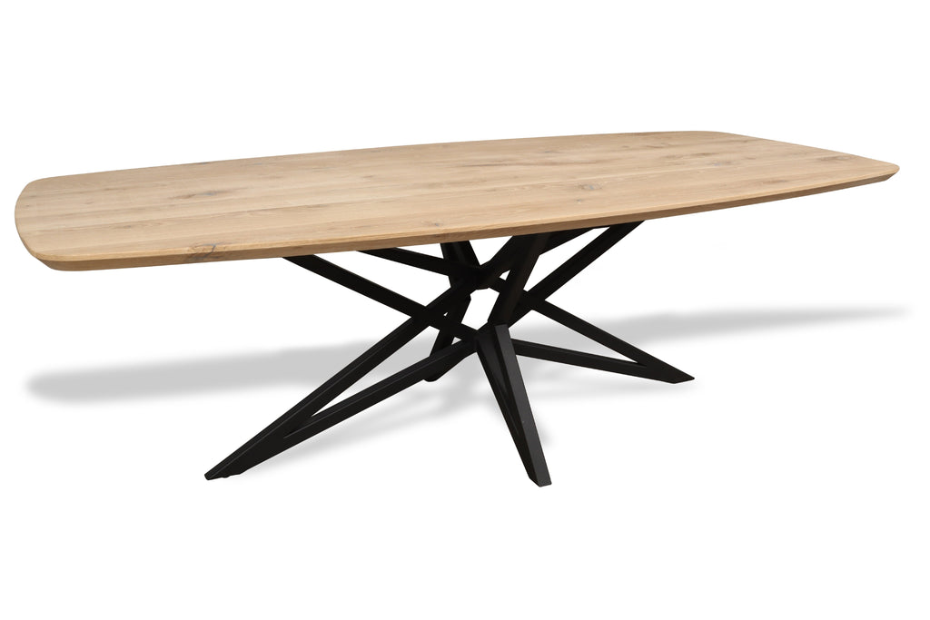 Deens ovale eiken eettafel Merete – PUUR met Hout