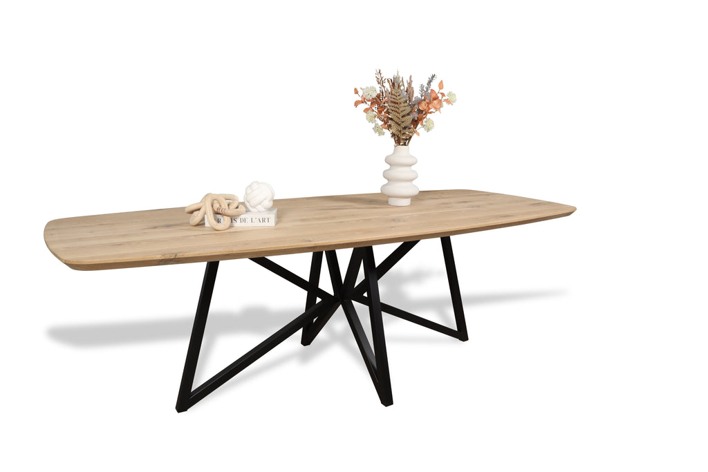 Deens ovale eiken eettafel Silje