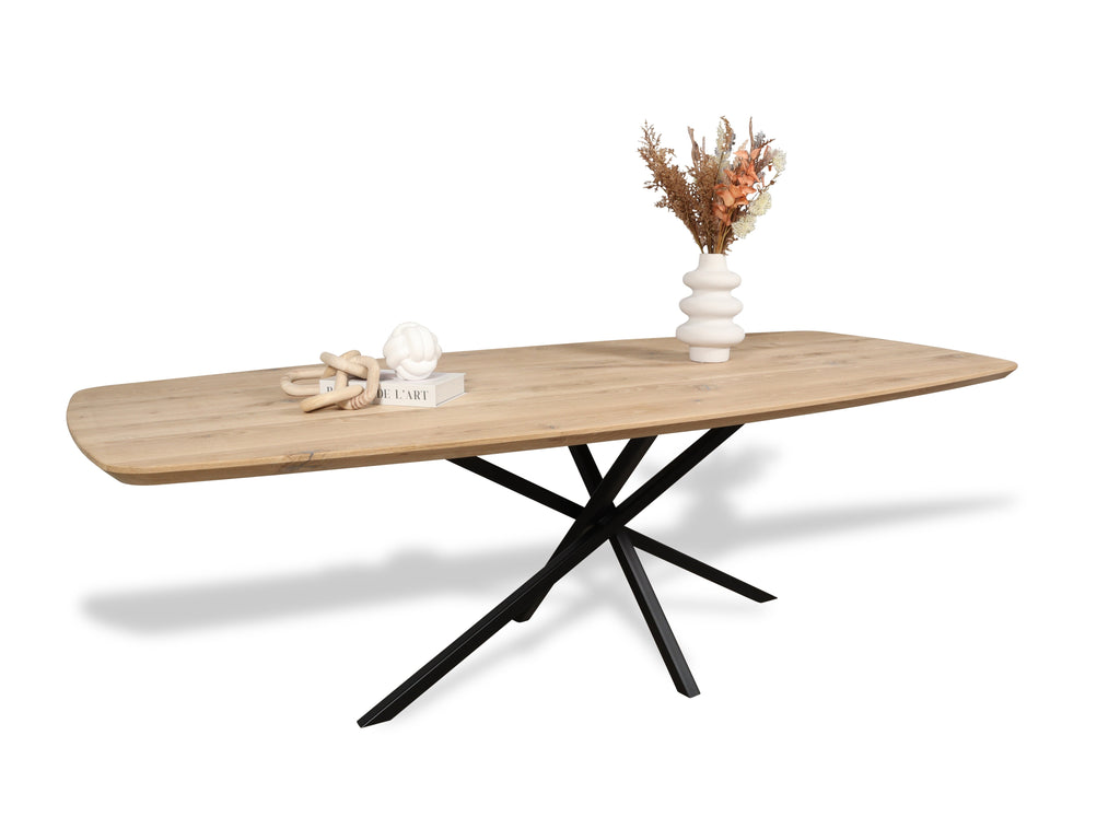 Deens ovale eiken eettafel Thurid