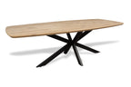 Deens ovale eiken eettafel - SlimLine