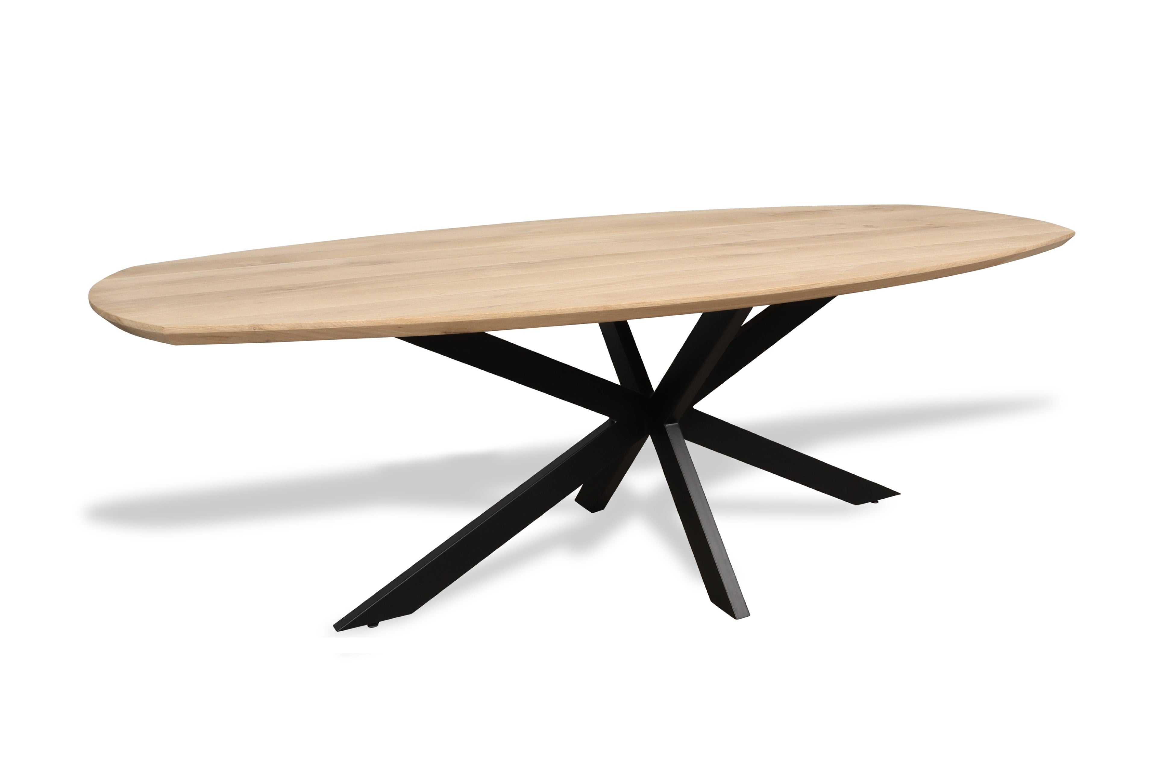 Zweeds ovale eiken eettafel Harald