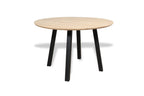 Eiken ronde eettafel Axel