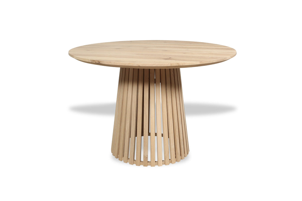 Eiken ronde eettafel Birger