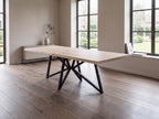 Eiken boomstam eettafel Hannah