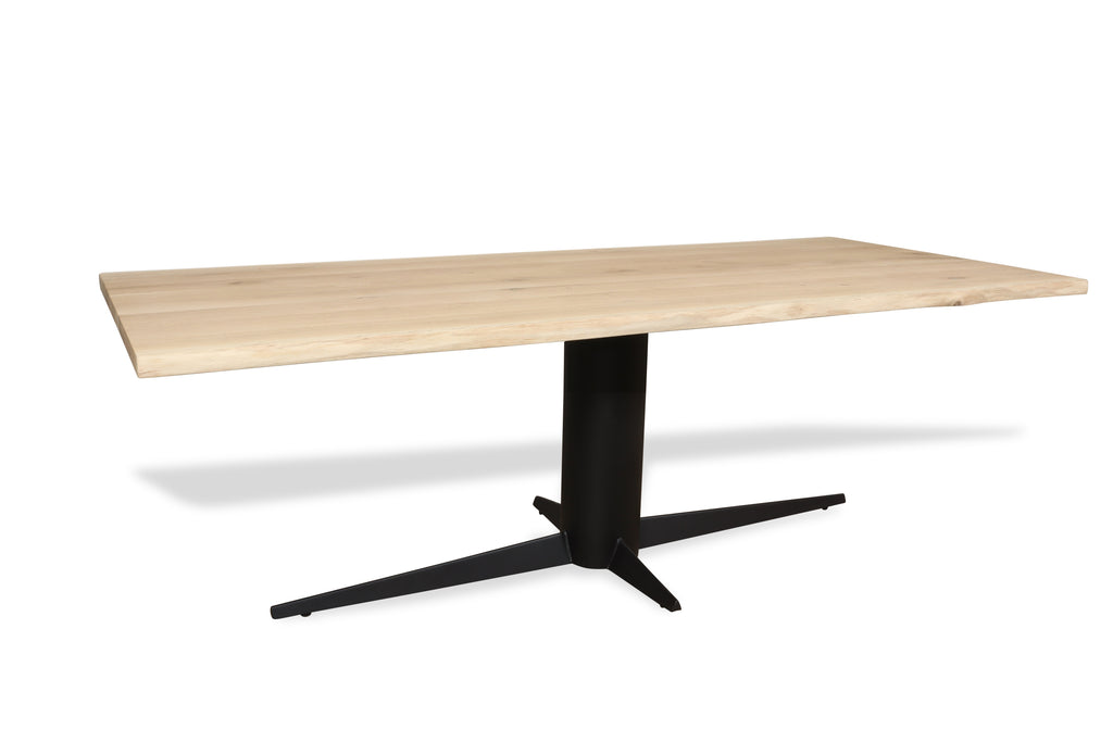 Eiken boomstam eettafel Siri