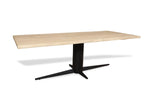 Eiken boomstam eettafel Siri