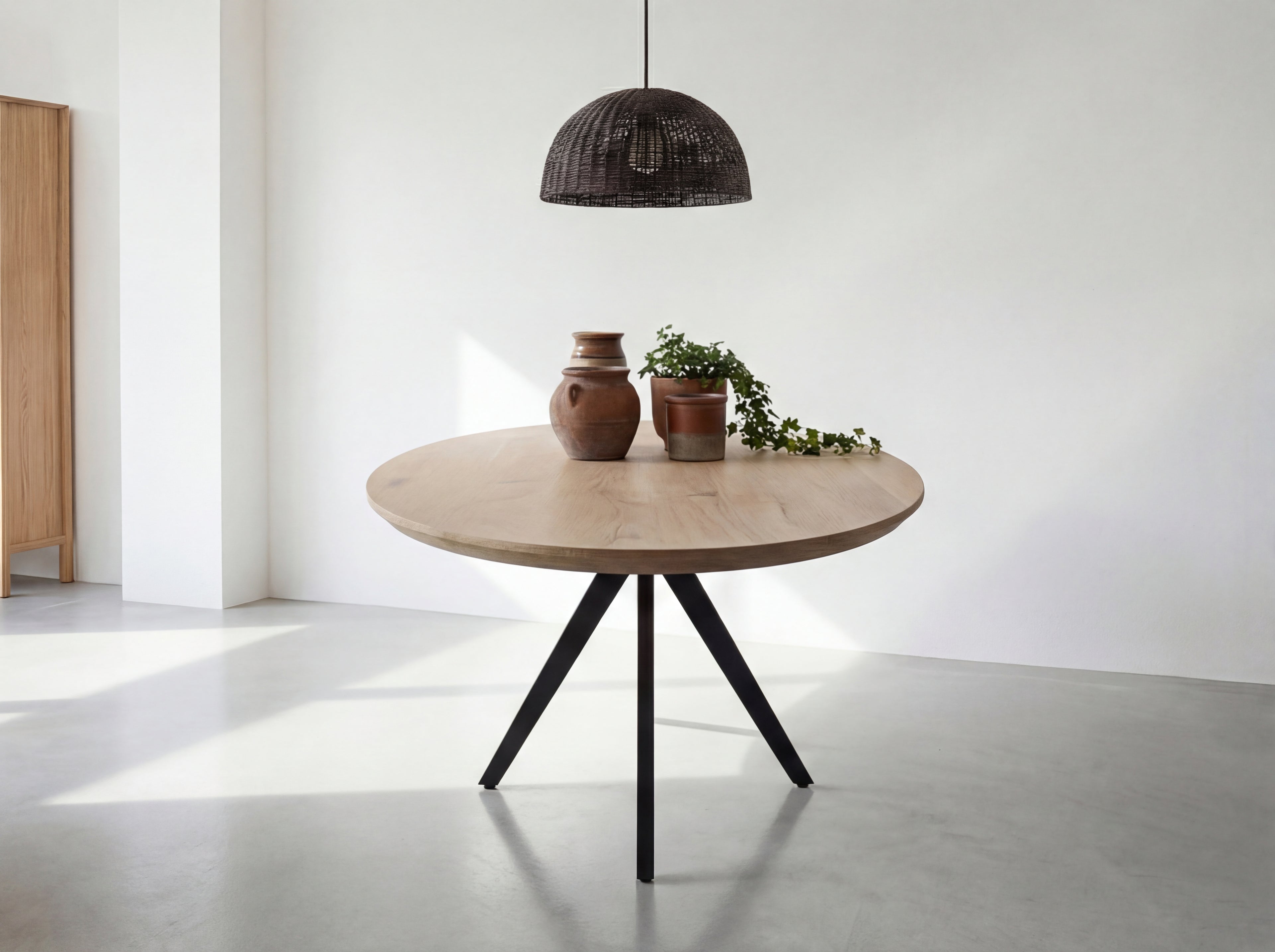 Ovale eiken eettafel Soren