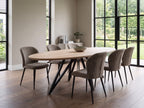 Ovale eiken eettafel Nissa
