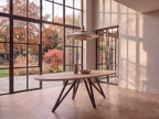 Ovale eiken eettafel Nissa