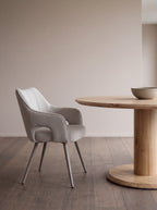 Eiken ronde eettafel Ayla