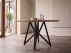 Eiken ronde eettafel Viggo