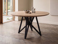 Eiken ronde eettafel Viggo