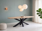 Zweeds ovale eiken eettafel Charlotta