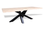Eiken boomstam eettafel Freydis