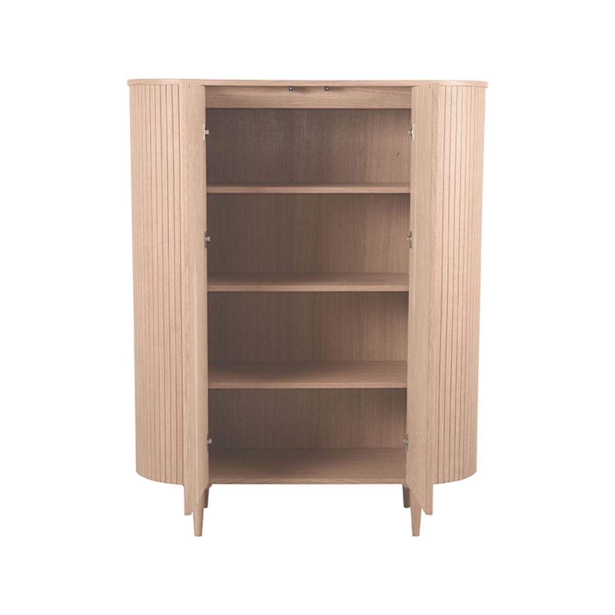 Eiken opbergkast Oliva naturel