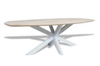 Zweeds ovale eiken eettafel Aslak