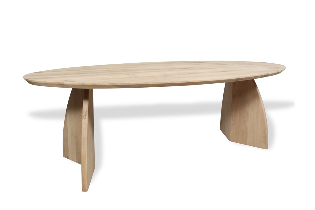 Ovale eiken eettafel Svavar