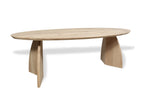 Ovale eiken eettafel Svavar