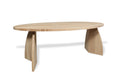 Ovale eiken eettafel Fraegur