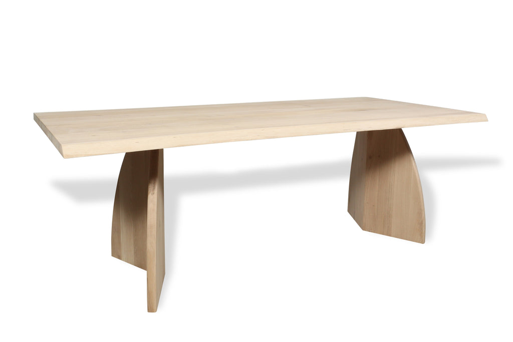 Eiken boomstam eettafel Hjortur