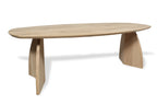 Zweeds ovale eiken eettafel Tristiana