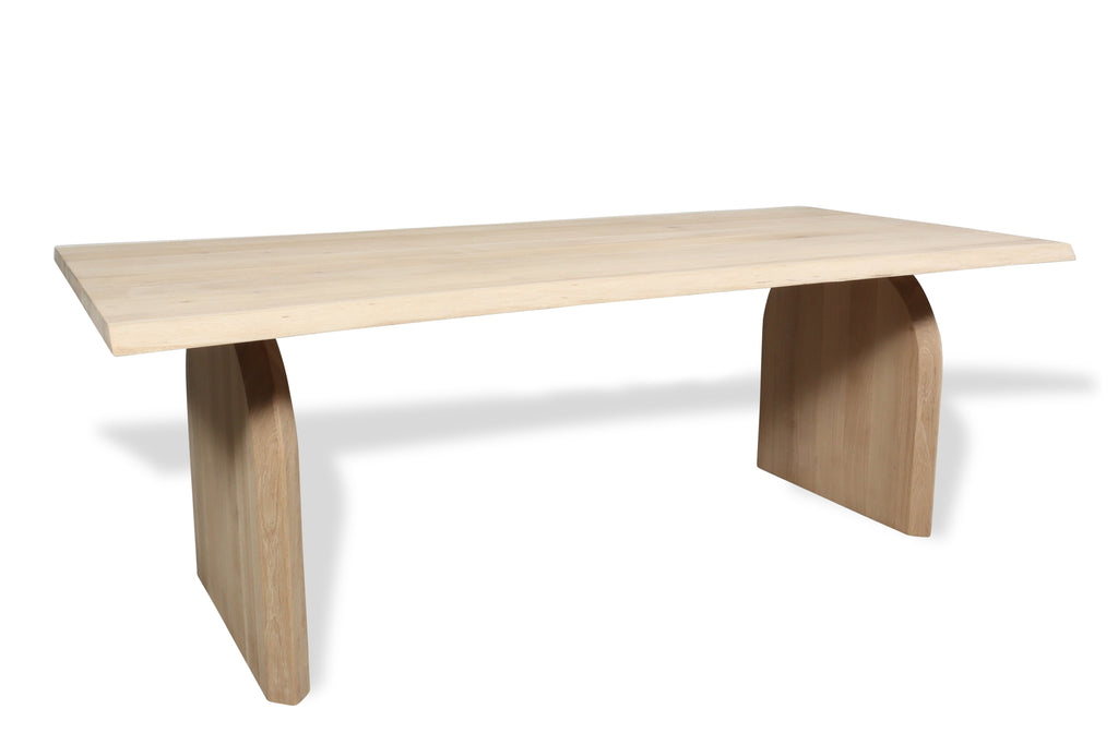 Eiken boomstam eettafel Eirikur